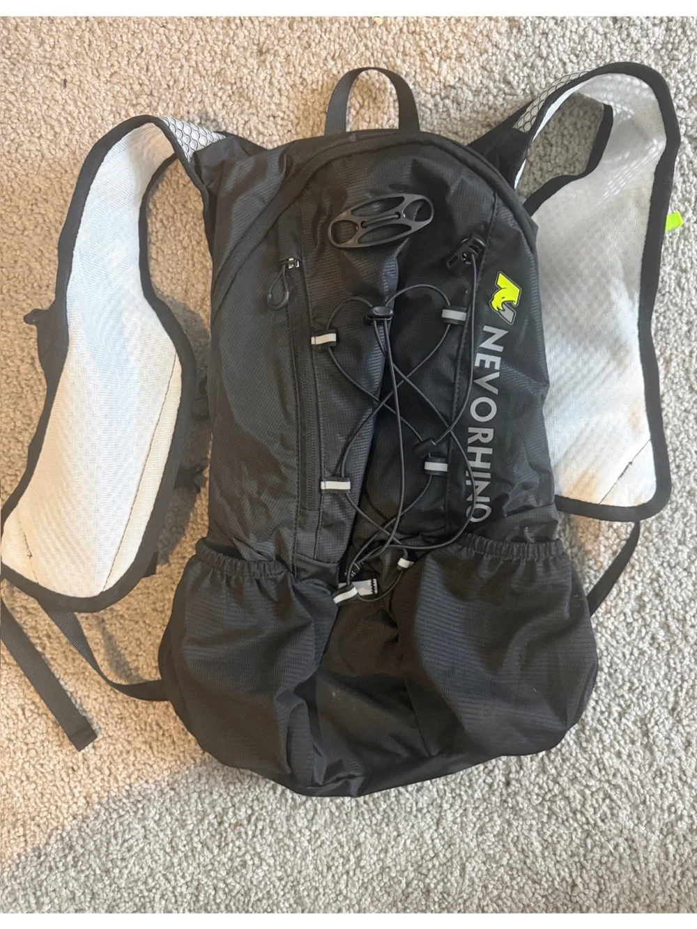Black Men's Hydration/Running Vest Pack